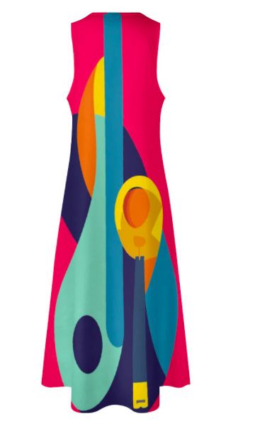 Puccelli Abstract designer dress